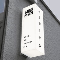 Enseigne lumineuse LED personnalisée en acrylique, logo éclairé, affichage publicitaire pour vitrine de magasin, restaurant, bar et commerce de détail