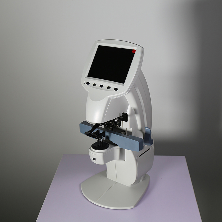 Medidor de lentes digitales ópticos de optometría de mano a bajo precio sin PD e impresora