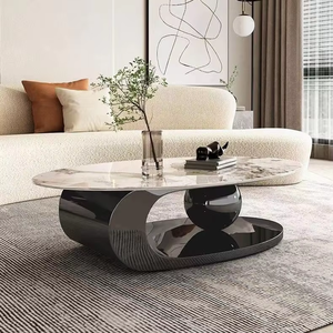 2025 mới thiết kế sáng tạo dịch vụ chuyên nghiệp chất lượng cao cấp thiết kế sáng tạo tốt cửa hàng tùy chỉnh Bàn cà phê hiện đại - Product Image 1