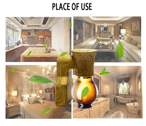 Diffuseur <span class=keywords><strong>d</strong></span>'arômes électrique sans eau à brancher, à commande par bouton, pour la maison, motif uni, écologique - Grande Vente - Product Image 5