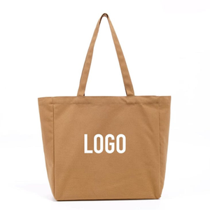 Sac fourre-tout en toile de coton de haute qualité le plus vendu Logo personnalisé sac à provisions réutilisable pour femmes poignée en coton fabricant direct - Product Image 2