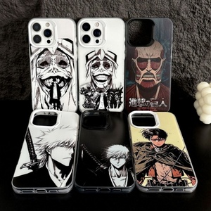 เคสโทรศัพท์ลายการ์ตูนอนิเมะ Attack on Titan พิมพ์ลาย UV สยองขวัญ สำหรับ iPhone XS XR 11 12pro 13 14 15plus 16 17Air  วัสดุ TPU นิ่ม - Product Image 1