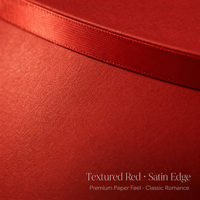 Boîte cadeau personnalisée en forme de cœur rouge vif, emballage en carton pour la Saint-Valentin, pour chocolats, bonbons, cadeaux de mariage