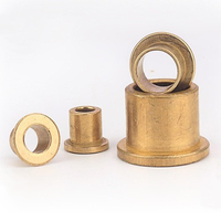 Douille en cuivre à bride auto-lubrifiante en bronze