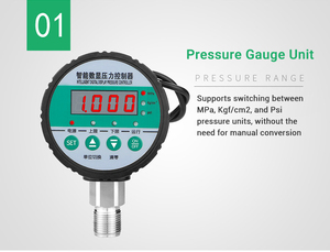 80 mét kỹ thuật số đo áp suất thông minh điều khiển áp suất 220V/<span class=keywords><strong>380V</strong></span> áp lực nước điều khiển hiển thị với dữ liệu logger - Product Image 4