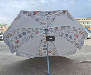 Tuoye Portable Waterproof Folding Tilt Fishing Umbrella <strong>Brolly</strong> With Shelter Side Wall - Product Image 4
