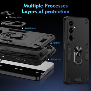 Funda Protectora para Teléfono Móvil Blade V80 Max, Diseño Animal Magnético para Coche 360 Warrior A54 para Motorola/Poco - Product Image 2