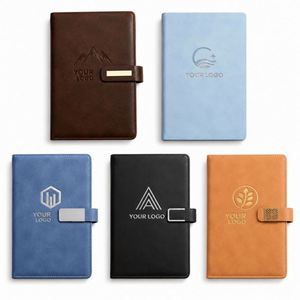 Custom A5 Magnetic Buckle Soft <b>Journal</b> Printed Brand Logo Diary Notepad Note Book Pu Leather Notebook - Product Image 1