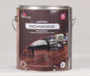 น้ำยาเคลือบเงาไม้สูตรน้ำ Rich Wood High Performance สำหรับงานไม้ ทนทานต่อรอยขีดข่วนได้ดีเยี่ยม ให้ผิวเรียบเนียน - Product Image 3