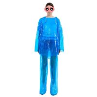Einweg-Plastik Atmungsaktiver Komfortabler Damen-Regenmantel & Regenhose für Outdoor-Camping und Wandern