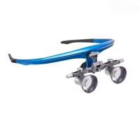 Loupe frontale LED dentaire 2.5X/3.5X, loupe binoculaire chirurgicale à angle droit réglable pour clinique dentaire