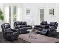 Canapé Chesterfield français de fournisseur chinois, trois places, inclinable avec fonction balancelle, adapté aux chambres et aux hôtels
