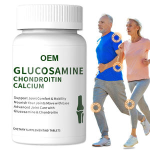 OEM Venta al por mayor Carbonato de calcio Msm Comodidad conjunta Glucosamina Condroitina Suplemento de calcio para personas mayores - Product Image 1