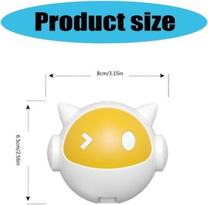 Pet <b>Cat</b> Accessories Smart Automatic Elevating Teasing Plastic Ball Smart Electric Battery Interactive Movement <b>Cat</b> Teaser Toys - Product Image 4