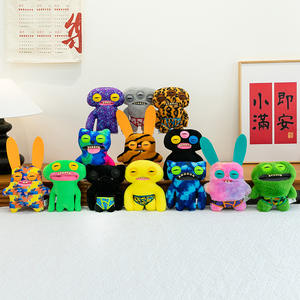 Lindos Peluches de Monstruos Dentales, Monstruos Dentales Divertidos, Monstruos Conejo Feos, Locos y Graciosos, Muñecos de Peluche, Almohada de Dibujos Animados - Product Image 2