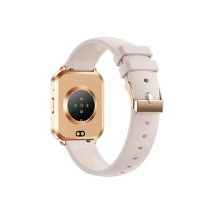 Montre connectée KM86 carrée en silicone et alliage d'aluminium avec écran TFT pour appels, cadran dynamique 3D, étanche IP68, design ultra-fin - Product Image 4