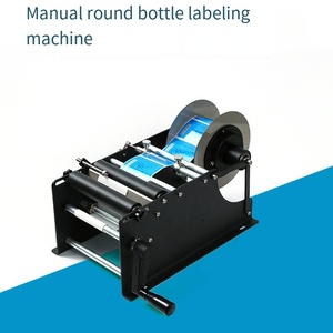 Machine d'étiquetage de bureau pour boissons, petite machine d'étiquetage manuelle et électrique pour bouteilles de vin, matériaux d'emballage en papier - Product Image 6