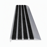 Profilés de sécurité abrasifs antidérapants pour marches d'escalier, bandes de protection pour escaliers en marbre, profilés de bordure d'escalier, garnitures de marche extérieures
