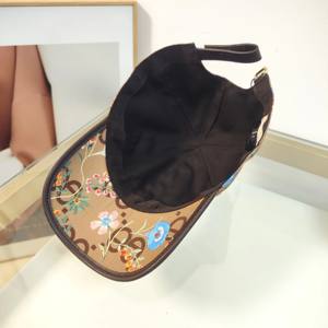 Gorras de Diseñador, Marca Popular 2025, Gorra de Béisbol de Moda, Gorras de Lujo Unisex con Estampado Floral, Tela de Lona, Venta al Por Mayor - Product Image 2