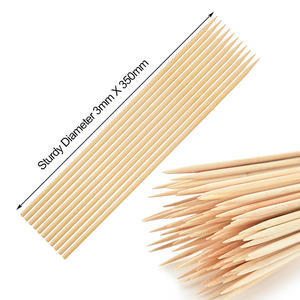 Pinchos para carne, barbacoa, aperitivos de bambú, parrilla al por mayor, herramientas desechables asadas de malvavisco - Product Image 2