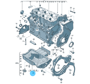 ฝาครอบหัวสูบและสลักเกลียวสำหรับรถรุ่น VW อะไหล่เครื่องยนต์ล่าสุด - Product Image 6