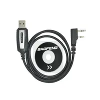 100% orijinal Baofeng Walkie Talkie USB programlama kablosu 2 yönlü radyo için UV-5R BF-888s UV82 H777 K bağlantı noktalı sürücü CD yazılımı