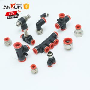 Endüstriyel otomasyon hava hatları ve pnömatik takım bağlantıları için yeni varış plastik düz pnömatik bağlantı parçaları - Product Image 2