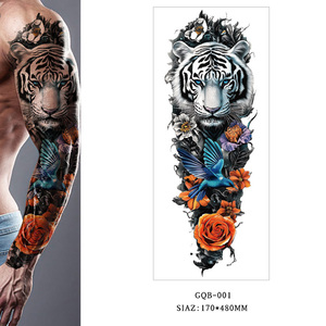 Water Transfer Temporary <b>Tattoo</b> Sticker Waterproof Stylish Design <b>Paper</b> Decal for Men Women Body Art Professional Use - Product Image 2