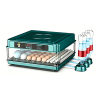 Machine d'incubation d'œufs entièrement automatique, incubateur d'œufs de poulet, de canard et de caille, incubateur pour 46 œufs de poulet