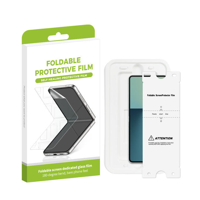 For Samsung Galaxy Z 7/ Flip 8 5G Flexible HD Clear TPU Anti-scratch Screen Protector Foldable Solf TPU Film, No Bubbles