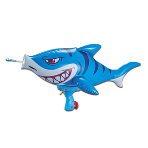 户外 KSF 品牌 ABS 塑料充气气球鲨鱼恐龙超级水枪玩具，适合儿童夏季海滩泳池玩耍 - Product Image 2