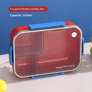 Nouvelles Boîtes à Lunch en Plastique Alimentaire 2026 pour Vente en Gros, Compartimentées et Adaptées au Micro-ondes - Product Image 5