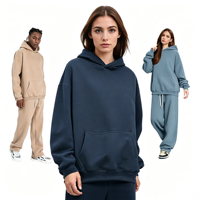 Fabricant de survêtements décontractés d'hiver sur mesure, veste zippée brodée, ensemble jogging, pantalon de survêtement en coton, coupe-vent, survêtements pour hommes