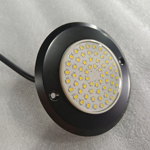 Yaokingled YK-SP615M mural en acier inoxydable <span class=keywords><strong>petite</strong></span> <span class=keywords><strong>taille</strong></span> 12V 6W IP68 étanche blanc LED piscine lumière couleur noire - Product Image 2