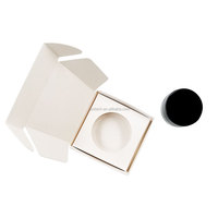 Boîte en papier biodégradable personnalisée blanche pour emballage de produits électroniques, boîte d'emballage avec impression couleur