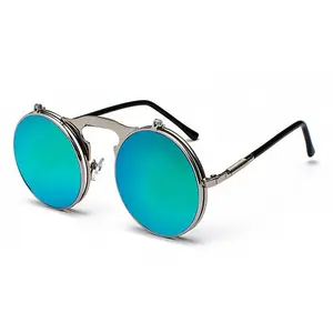 Gafas de sol de aviador para mujer, lentes de sol grandes de marca de lujo, venta al por mayor, 2023