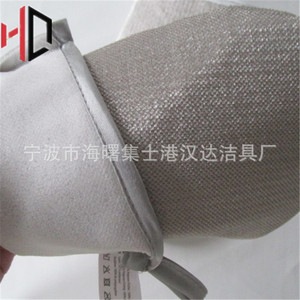 Handa Lint Removal Glove Silver Gray Antistatic Brush Bristles For <b>Pet</b> <b>Sofa</b> Bed Car Seat Cleaning - Product Image 4