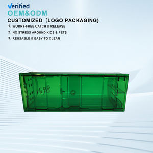 Vente chaude Pièges à rats intelligents écologiques jetables transparents portables Capture vivante Sans tuer - Product Image 2