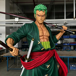 Escultura de Personaje Pirata de Anime en Fibra de Vidrio, Personalizada y de Gran Tamaño, para Parques Temáticos y Centros Comerciales, Estatua Moderna de Aventura en FRP de Fábrica - Product Image 4