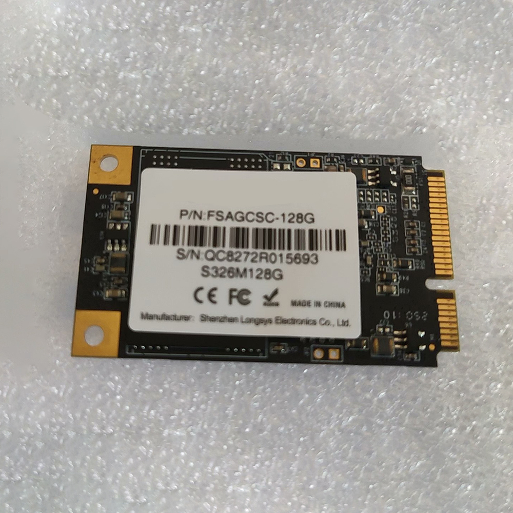 Mini Solid State Disk Advertising Machine Camera Desktop Computer Notebook 128GB Msata SSD