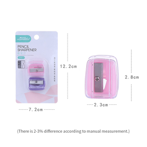 Lameila 2pcs <span class=keywords><strong>Taille</strong></span>-<span class=keywords><strong>crayon</strong></span> de <span class=keywords><strong>maquillage</strong></span> à trou unique #42 <span class=keywords><strong>Taille</strong></span>-<span class=keywords><strong>crayon</strong></span> cosmétique pour les lèvres et les yeux <span class=keywords><strong>Taille</strong></span>-<span class=keywords><strong>crayon</strong></span> en plastique Vente en gros - Product Image 3