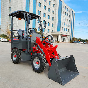 Многофункциональный мини-Электрический Компактный малый погрузчик 500 кг CE EPA Передняя Лопата фронтальный погрузчик - Product Image 6