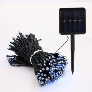 7m50leds <span class=keywords><strong>Panel</strong></span> <span class=keywords><strong>Solar</strong></span> Decoración Cadena de luces <span class=keywords><strong>con</strong></span> control remoto Guirnalda Boda Fiesta Navidad iluminación LED <span class=keywords><strong>Solar</strong></span> al aire libre - Product Image 3