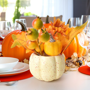 Offre Spéciale : Décorations d'Automne Feuille d'Érable, Citrouille Artificielle, Fleurs d'Automne pour Halloween, la Saint-Valentin et Thanksgiving - Product Image 5