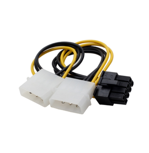 Thẻ Video <span class=keywords><strong>PCI</strong></span> Express 6 Inch 2 X <span class=keywords><strong>Molex</strong></span> 4 Chân Sang 8 Chân Mới Cáp Chuyển Đổi Nguồn <span class=keywords><strong>Pci</strong></span>-<span class=keywords><strong>e</strong></span> ATX PSU-Bộ Chuyển Đổi <span class=keywords><strong>Molex</strong></span> Sang Pcie 8 Chân - Product Image 6