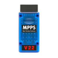 Programador de ECU MPPS V22 Versión Completa, Desbloqueado Ilimitado, Cable Tricore Maestro MPPS, Herramienta de Ajuste de Chip de ECU de Arranque