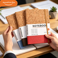 Carnet A5 en similicuir PU écologique, couverture rigide, reliure thermique, papeterie durable, logo personnalisé pour entreprise et bureau