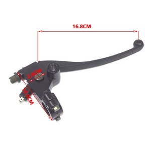Ensemble universel de leviers d'embrayage gauche et de frein droit pour <span class=keywords><strong>moto</strong></span>, fixation sur guidon, pour CG125 WY125, pièces de rechange pour <span class=keywords><strong>moto</strong></span> tout-terrain - Product Image 2