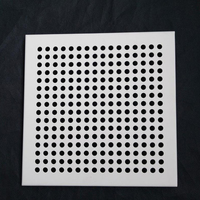 Panneaux de revêtement mural CNC modernes pour façades, perforés, insonorisants, en aluminium