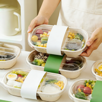 Op maat gemaakte bedrukte verpakkingsband |   Fruit Gift Shop Productenbox met aangepaste verzegeling